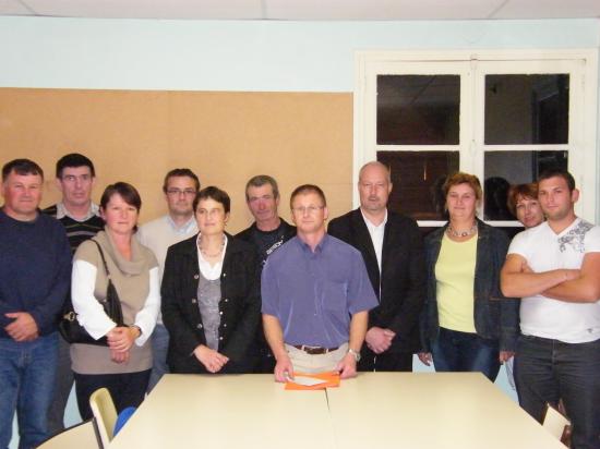 1ère réunion du comité directeur 2010/2011