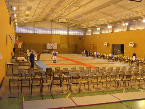préparatifs au tournoi du club