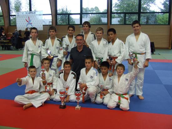 tournoi de la SAUSSAYE 3e par équipes en benjamins et minimes