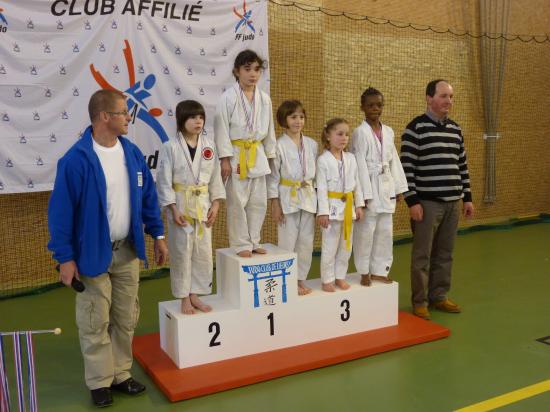 Podium lors du tournoi du club