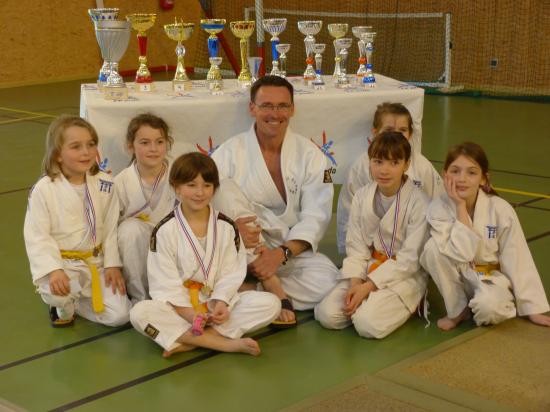 Les poussines au tournoi du club