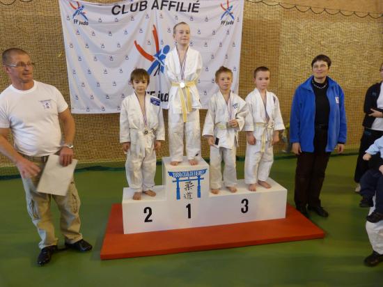 Podium lors du tournoi du 2O mars